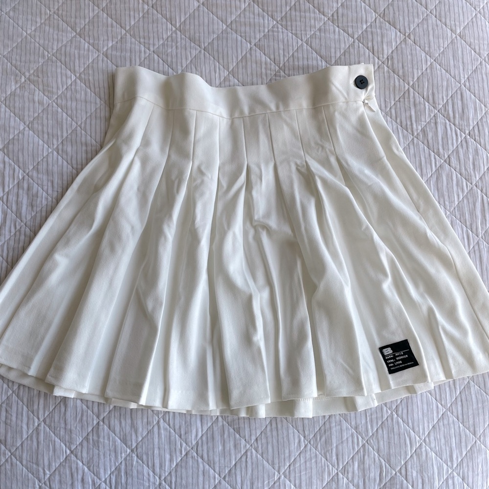 SOLD white tennis skirt SOLD